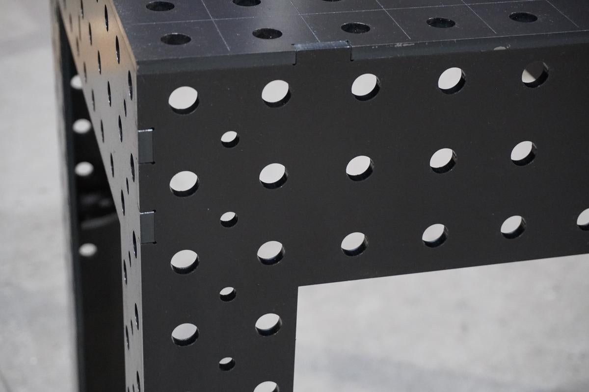 3D Schweißtisch PREMIUM D16 | 1000×600×150×8 mm – Maximale Stabilität &amp; Präzision auf kompakter Fläche