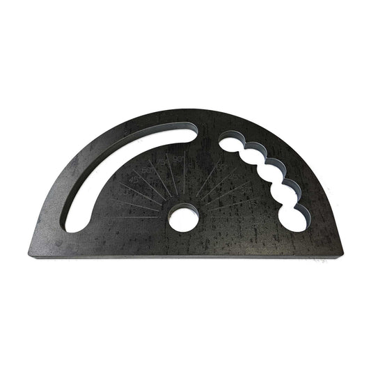 Ugaoni šablon fi 28 – 270×170×12 mm