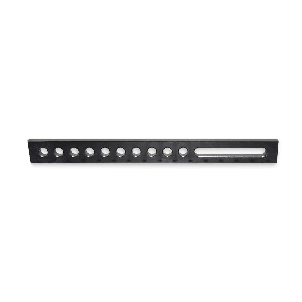 Univerzalni graničnik fi 28 – 800×75×25 mm (1 ovalna + 10 rupa)