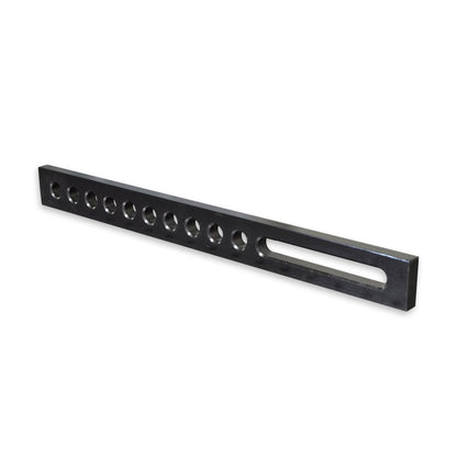 Univerzalni graničnik fi 28 – 800×75×25 mm (1 ovalna + 10 rupa)