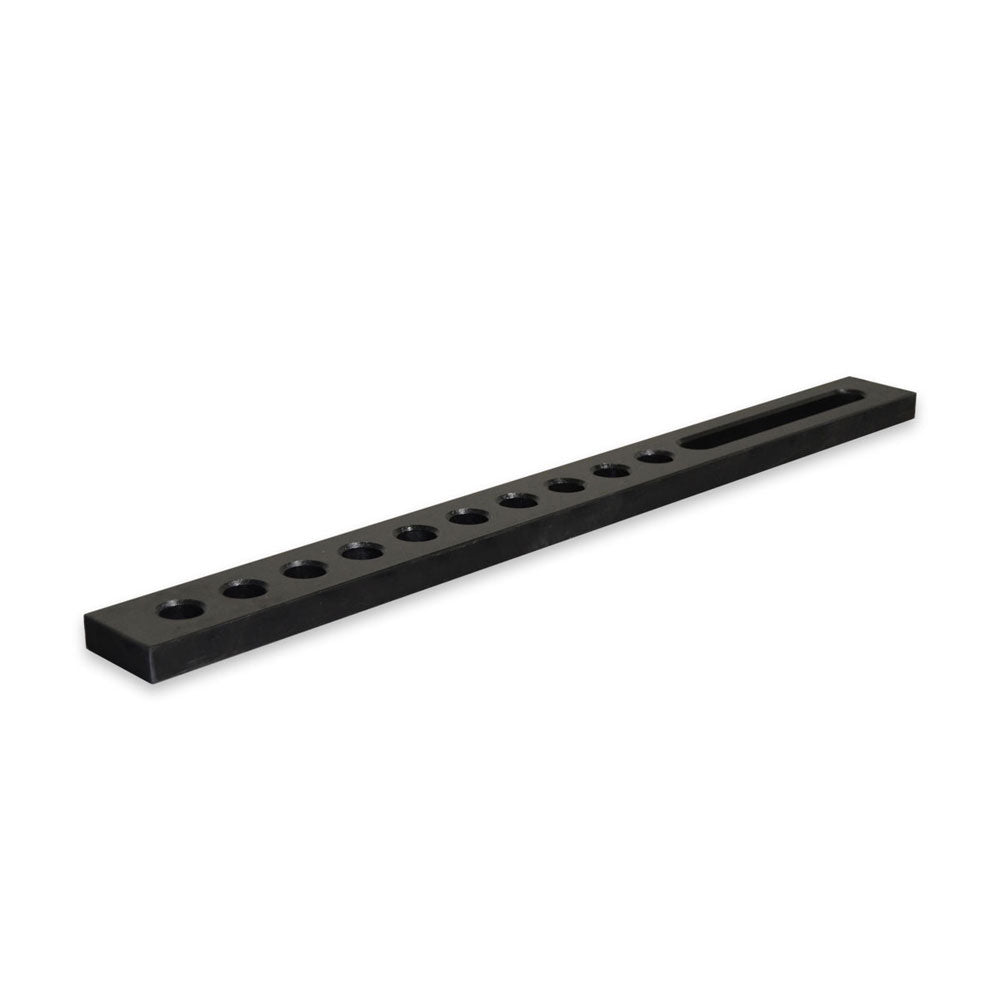 Univerzalni graničnik fi 28 – 800×75×25 mm (1 ovalna + 10 rupa)