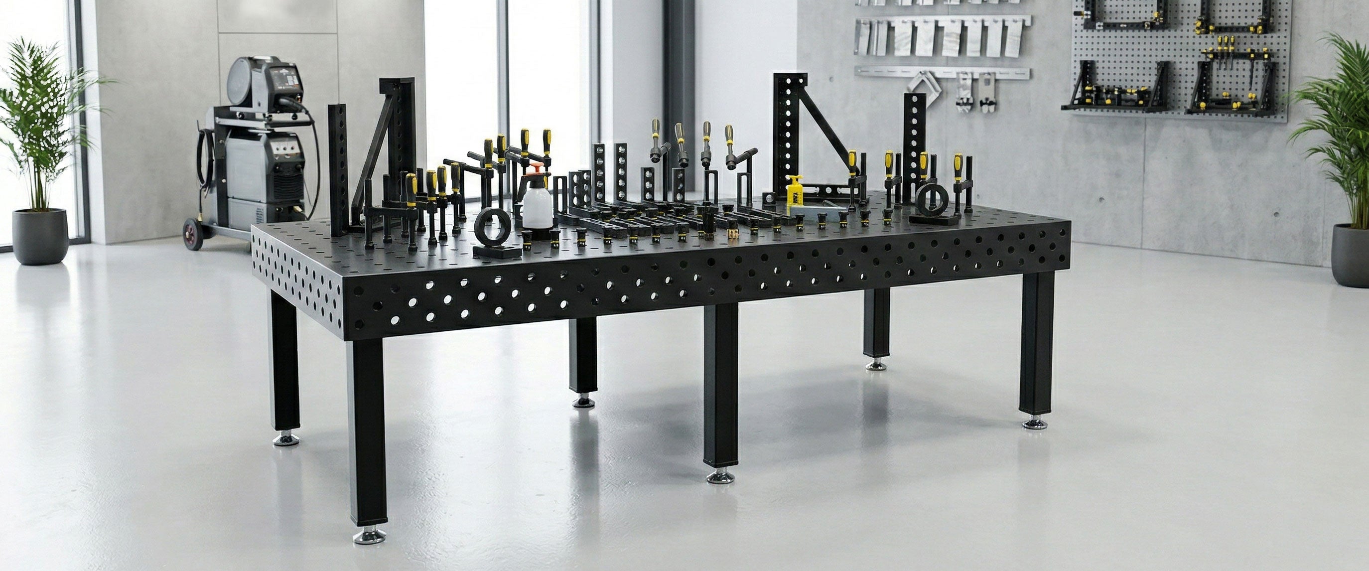 hot welding table