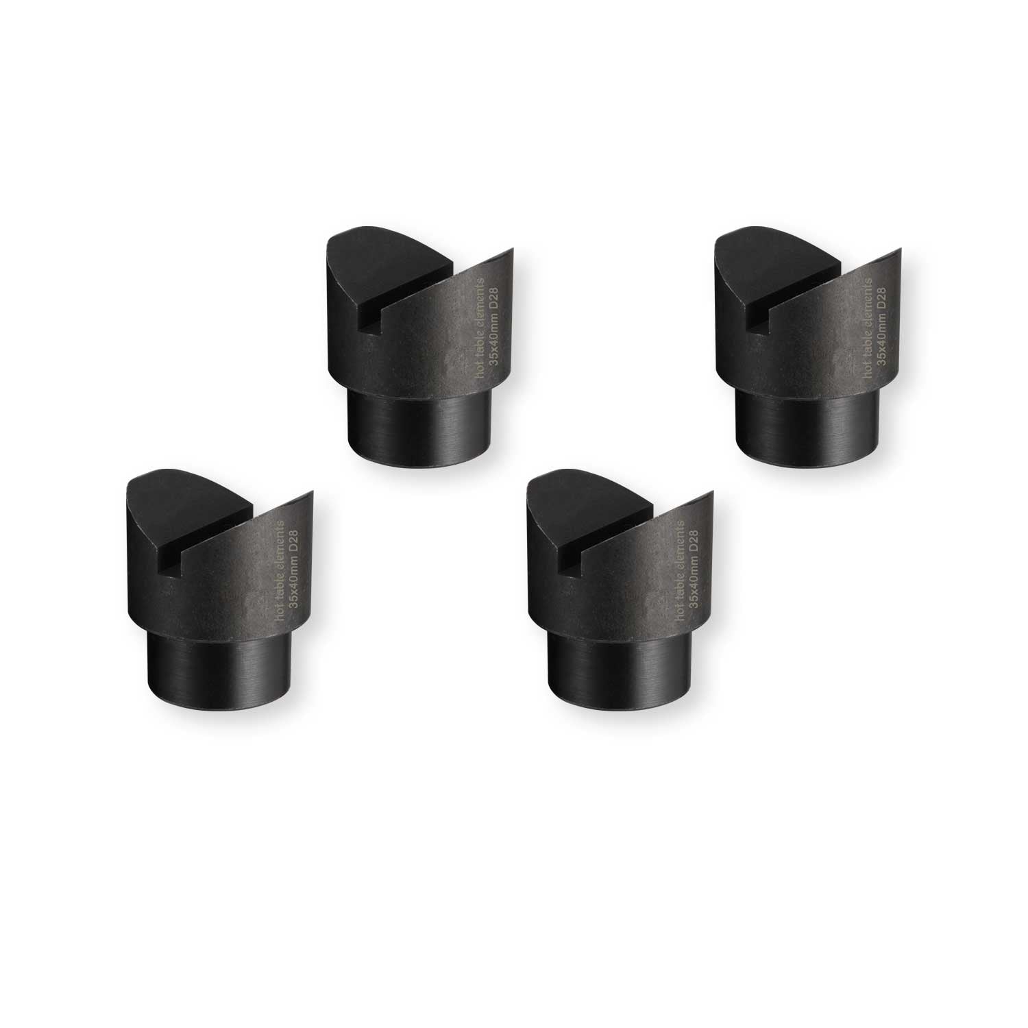 Set 4x prizma 120° fi 28 – stabilno i precizno pozicioniranje