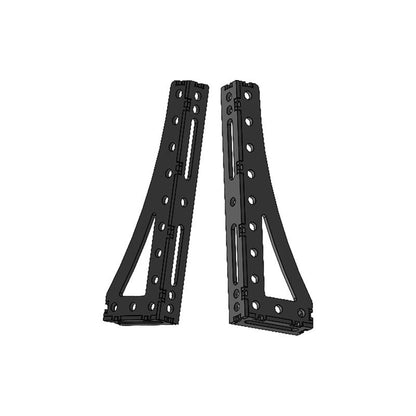 Granični i stezni ugaonik fi 16 – 450 × 150 × 50 x 8 mm – set L+D