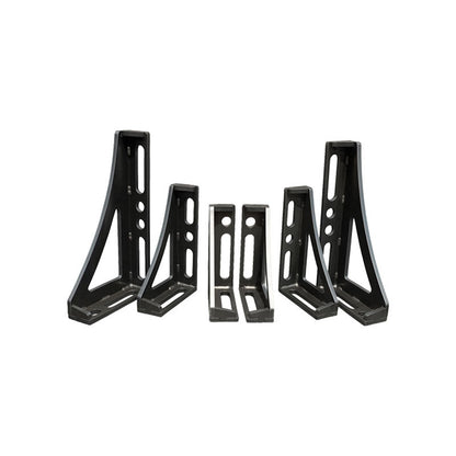6-teiliges 3D Spannwinkel-Set D28 | 12 mm – 250, 300, 450 mm