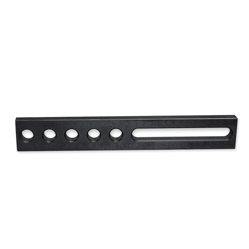 Univerzalni graničnik fi 28 – 500×75×25 mm (1 ovalna + 5 rupa)