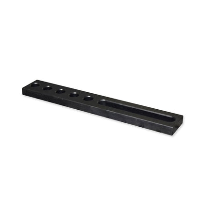Univerzalni graničnik fi 28 – 500×75×25 mm (1 ovalna + 5 rupa)