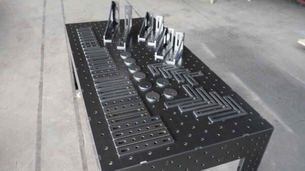 3D Zavarivački sto – Sistem fi 16 PREMIUM | 2000 × 1000 × 200 mm × 12 mm