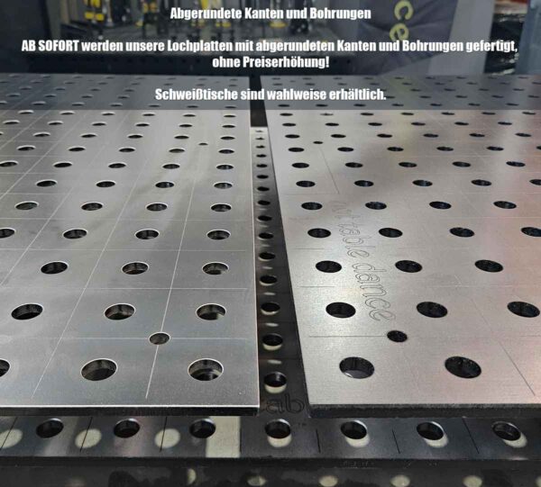 3D Zavarivački sto fi 28 – 2400 × 1200 × 200 mm × 12 mm