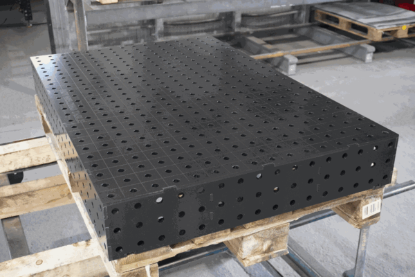 3D zavarivački sto D16 | 1200x800x150x8mm